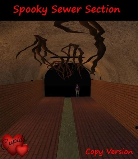 Second Life Marketplace - Spooky Sewer Section Copy version