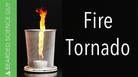 How to Make a Fire Tornado - Science Experiment