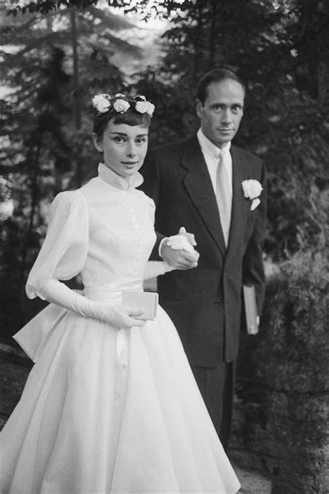 The Story Behind Audrey Hepburn's Wedding Dresses | Tatler