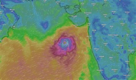 Cyclone Biporjoy Route, Live Location Tracker, Map, and Real-time Updates