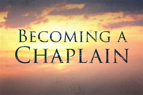 Becoming a Chaplain — Calvary Chapel Magazine