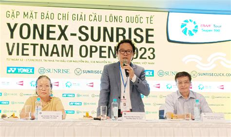 Nguyễn Tiến Minh dự vòng loại Giải cầu lông Vietnam Open 2023 - Tuổi Trẻ Online