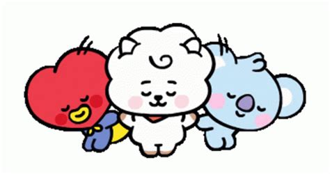 Bt21 Bowing GIF - Bt21 Bowing Thank You - Descubre y comparte GIF
