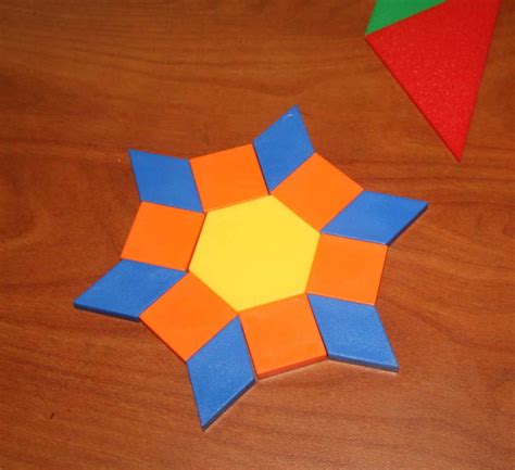 The Homemade Renegade: Pattern Blocks -- an oldie but a goodie