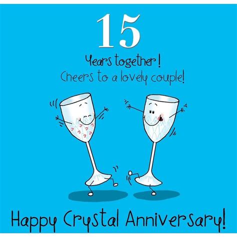 Happy anniversary 15 | Happy 15th anniversary, Wedding anniversary ...