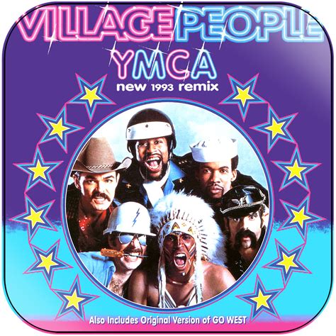 Village People Ymca Album Cover Sticker