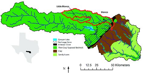 Edwards Aquifer Recharge Zone Map - Maps For You