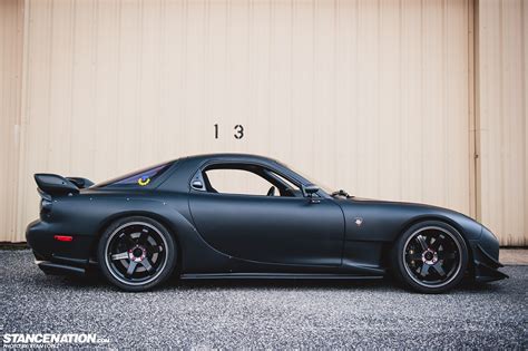 Sinister Rotary // Phil's Mazda RX7. | StanceNation™ // Form > Function