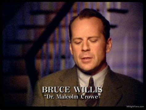 Behind the Scenes: Sixth Sense - Bruce Willis Photo (847365) - Fanpop