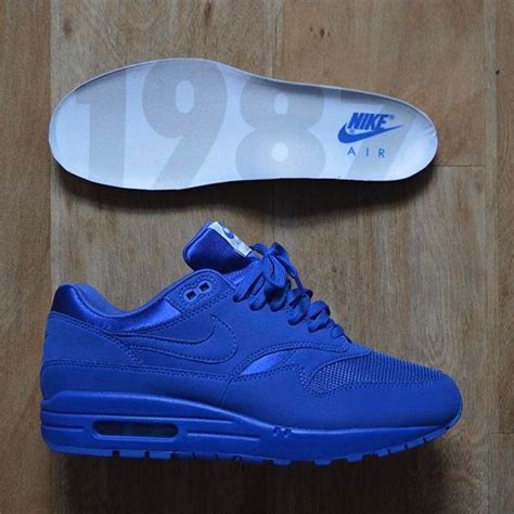 Air Max 1 Premium x Game Royal Blue @niar445 | Nike shoes women, Dress shoe bag, Royal blue shoes