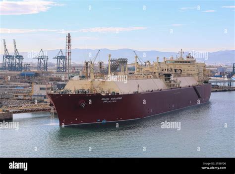 LNG tanker carrier "Milaha Ras Laffan" (former Maersk Ras Laffan), PRONAV LNG (liquefied natural ...