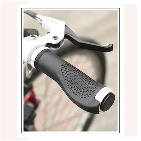 Antiskid Bike Handle Grips Ergonomic Rubber Mountain Bike Handlebar ...