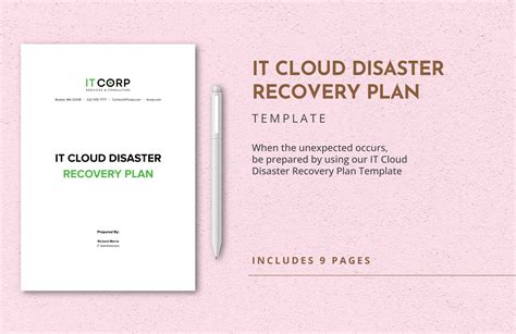 IT Cloud Disaster Recovery Plan Template in PDF, Word, Google Docs ...