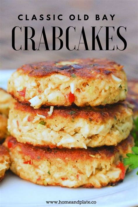 Classic Old Bay Crab Cakes - FoodVox.com