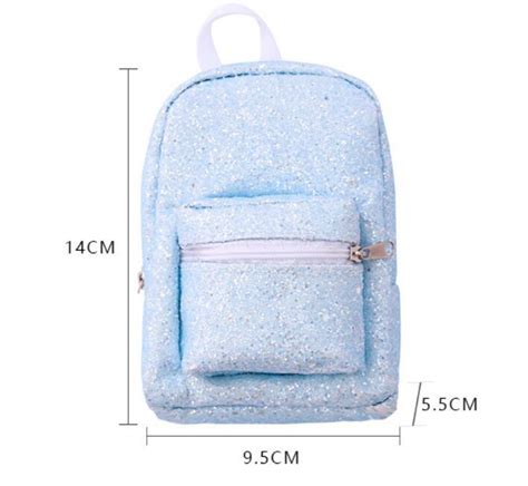 Mini Coin Wrist Purse Backpack For Women Sequins Glitter Small Backpack Purse Girls Back Pack ...