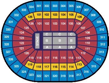 Seating Information | Enterprise Center