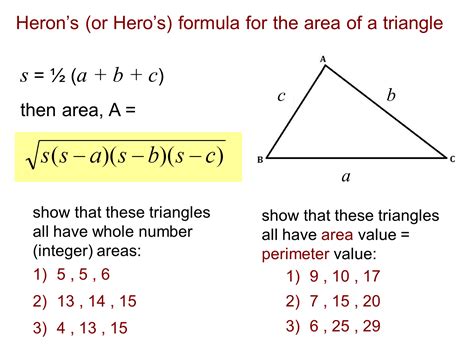 MEDIAN Don Steward mathematics teaching: area of any triangle