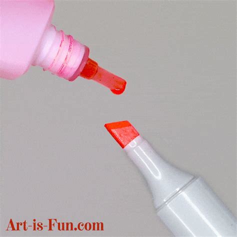 How to Refill Copic Markers - A Quick Easy Step-by-Step Demo for Refilling Copics — Art is Fun
