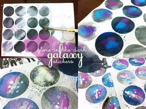 DIY tutorial - Nebula Watercolour stickers by sodacrush on DeviantArt