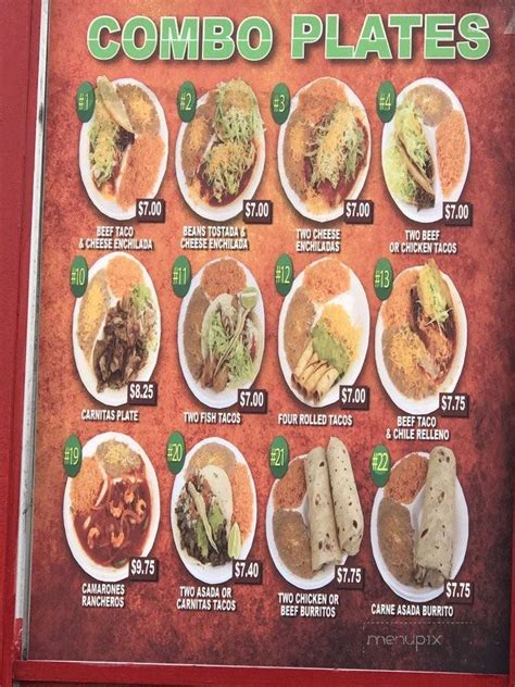 Menu of Paco's Tacos in Lehi, UT 84043