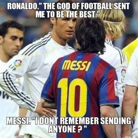 Pin by redactedbdfwodn on Barca! Messi! Football! | Soccer funny, Funny soccer memes, Soccer jokes