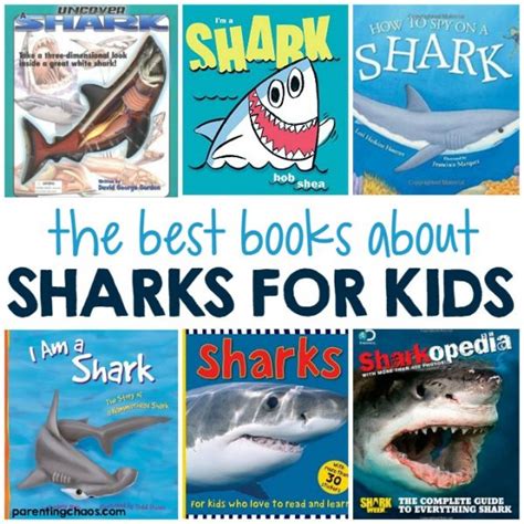 The Best Shark Books for Kids ⋆ Parenting Chaos