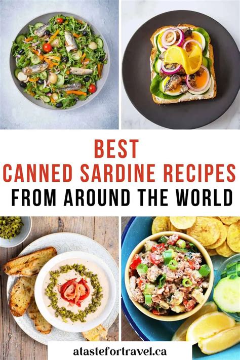 19 Best Canned Sardine Recipes from Around the World - A Taste for Travel