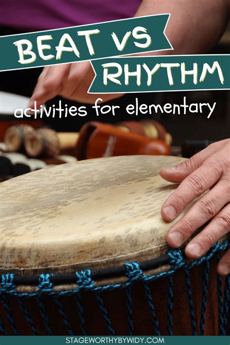 Beat Vs Rhythm Lesson Plan - Easy Ideas For Grade 1 - Stageworthy By Widy