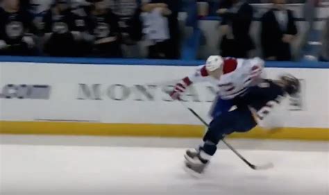 WATCH: This could be the biggest hit you see in the NHL this year - CBSSports.com