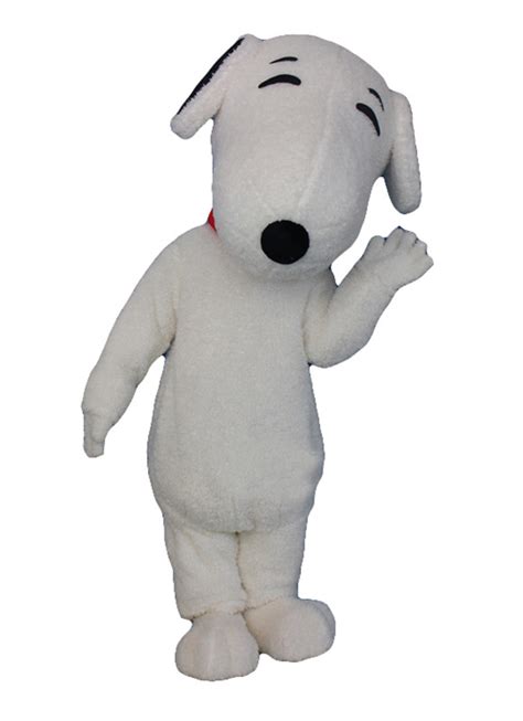 Cute White Dog Mascot Costume Snoop Dogg Mascot Costume