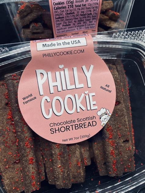 Philly Cookie Co. Store - Scottish Shortbread Dark Chocolate 7oz.