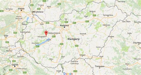 where-is-veszprem-on-map-hungary