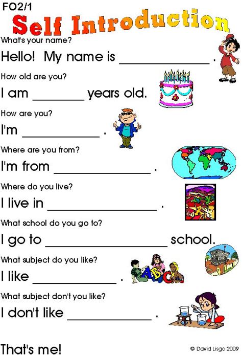 the worksheet for self - instruction is shown in this image, which includes pictures and