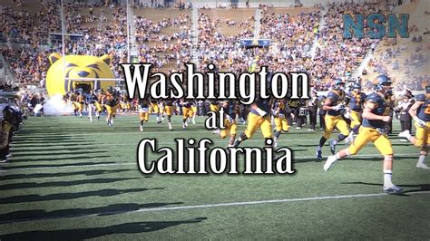 Washington Versus Cal Highlights - YouTube