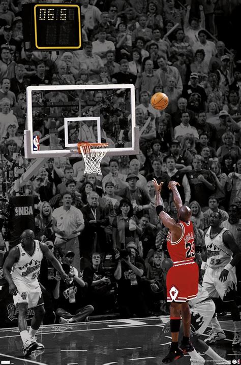 Amazon.com: Trends International Michael Jordan - The Shot Wall Poster ...