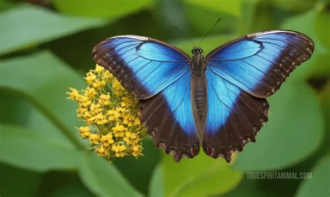 Morpho Butterfly Symbolism and Meaning - Your Spirit Animal