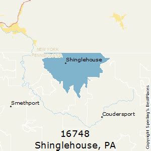 Shinglehouse (zip 16748), PA