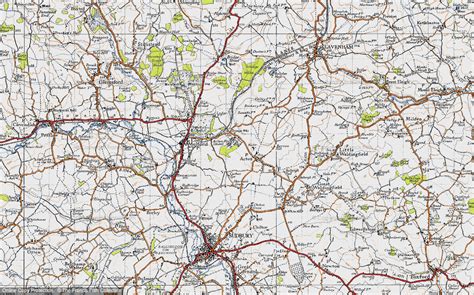 Historic Ordnance Survey Map of Acton Place, 1946