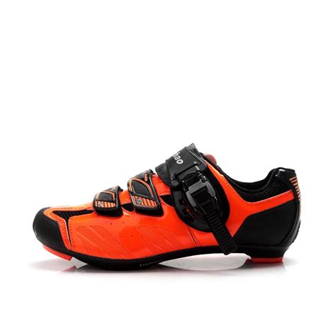 TIEBAO 6 1407 Athletic Road Cycling Shoes, Indoor Spinning Class Bike Shoes, SPD SPD SL LOOK KEO ...