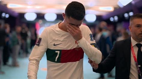 Cristiano Ronaldo left crying as World Cup dream ends in tears with ...