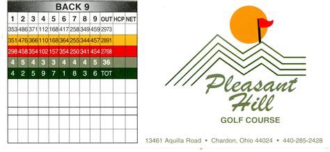 Pleasant Hills (middle/back), Chardon, Ohio - Golf course information and reviews.