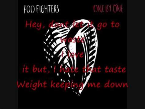 foo fighters - all my life (lyrics) High quality - YouTube