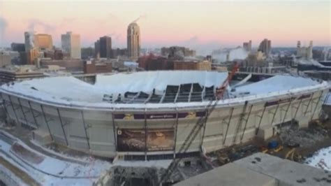 Stadium demolition: Explosives set off at Minnesota Vikings' Metrodome ...