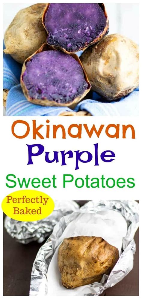 Perfectly Baked Okinawan Sweet Potato | Recipe | Okinawan sweet potato, Purple sweet potatoes ...