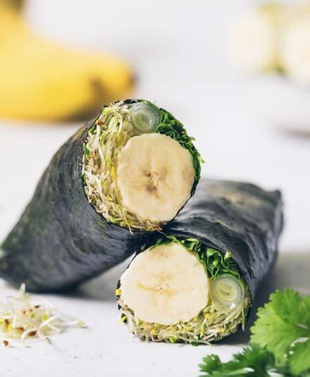 Banana Nori Wraps