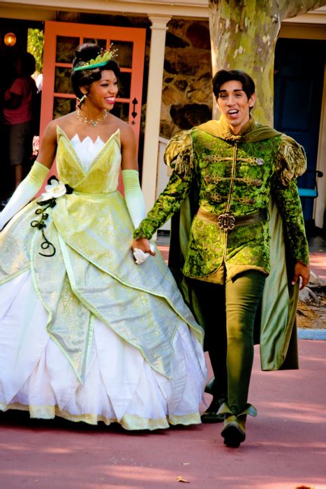 Princess Tiana And Prince Naveen Costumes