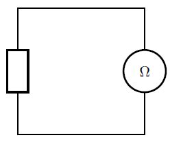 Ohmmeter: Ohmmeter Schematic Symbol