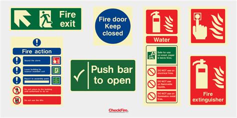 Fire safety signs and symbols, and their meanings | CheckFire