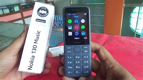 Nokia 130 Music new dual sim keypad mobile phone unboxing 2023. - YouTube