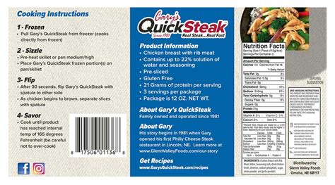 Chicken - Gary's QuickSteak